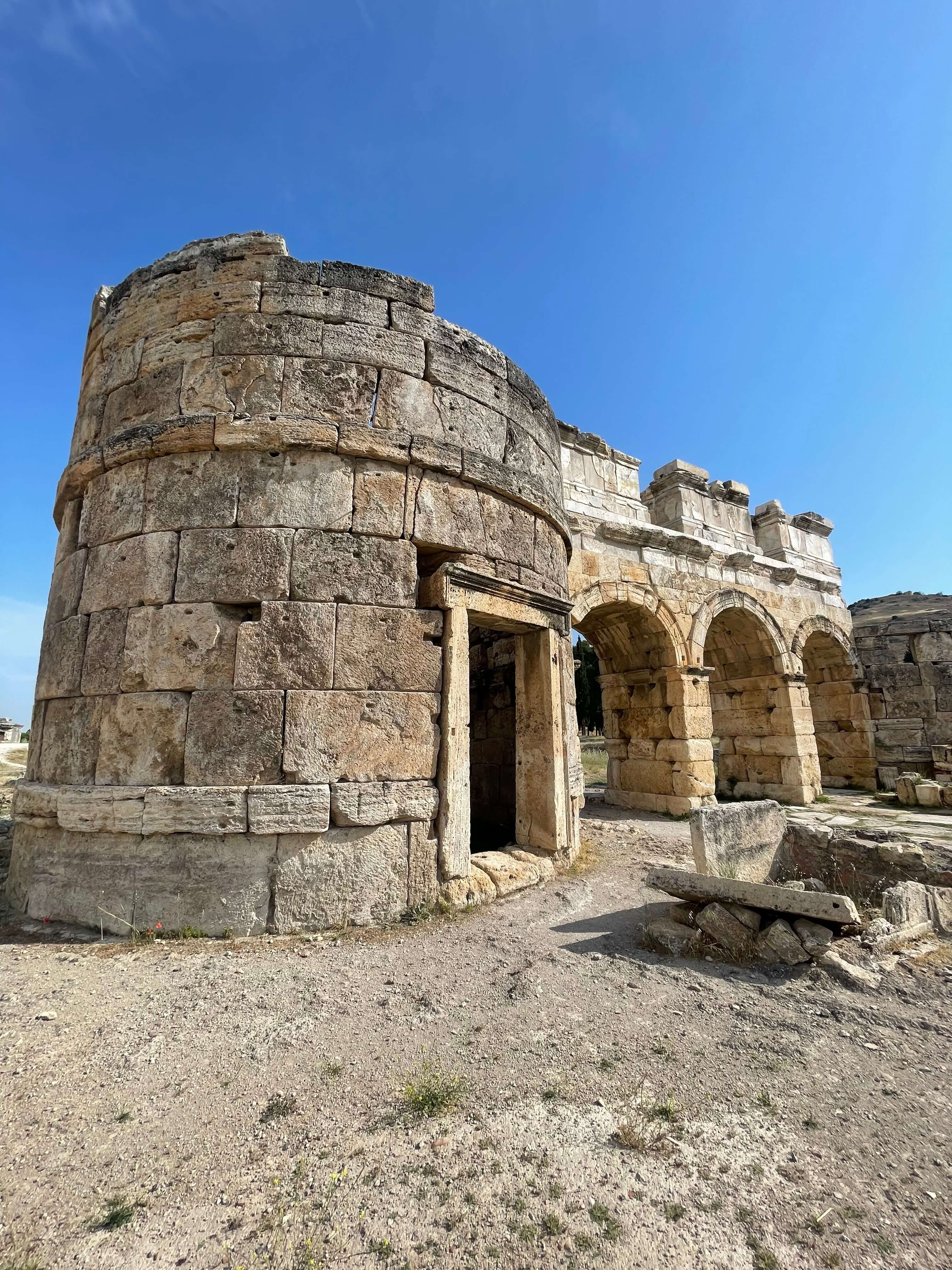 Frontinus Gate in Hierapolis 