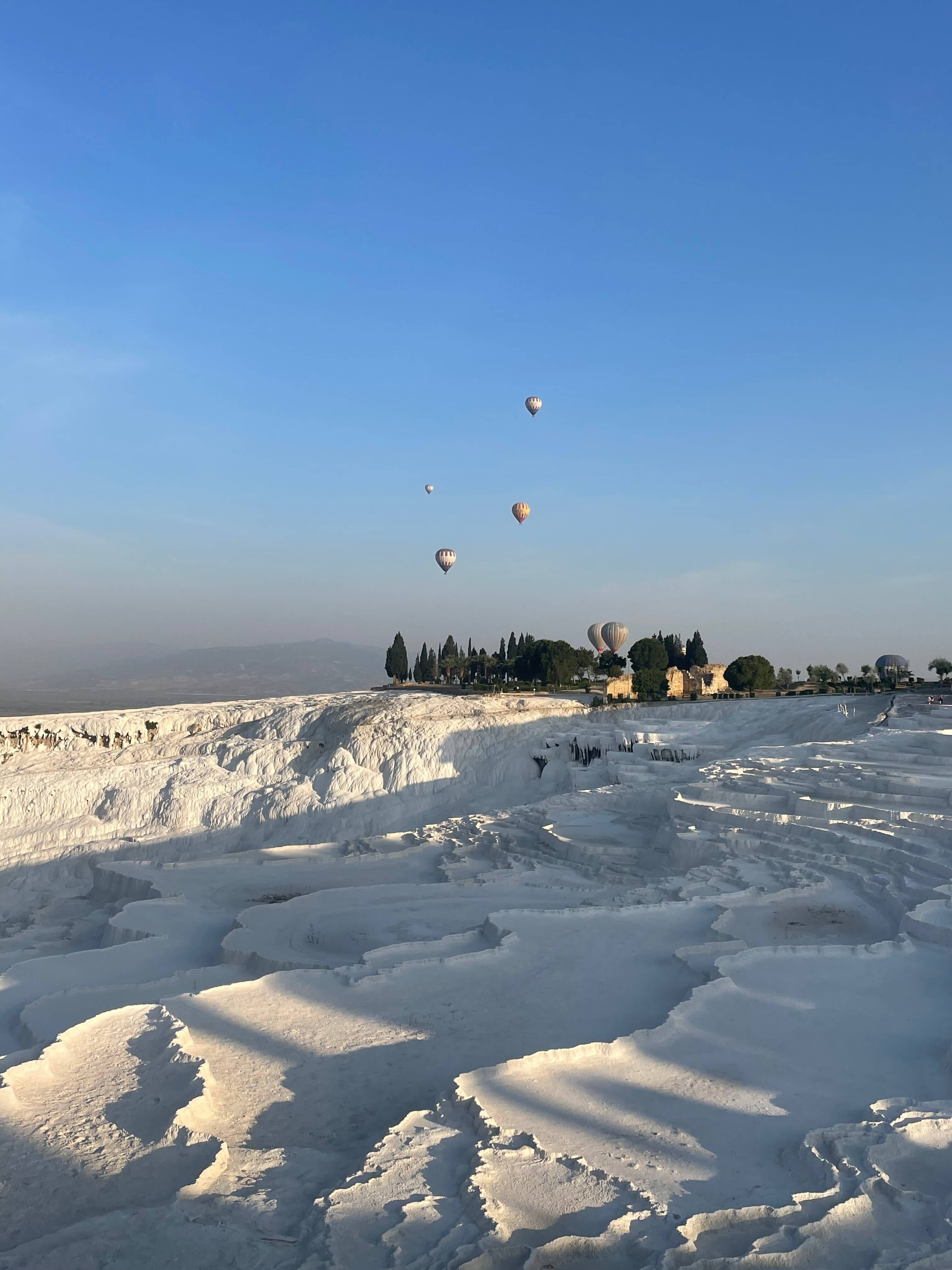 An important tip for Pamukkale is to manage your expectations, most of the  travertines are dried up