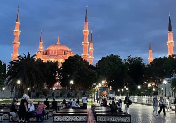 Blue Mosque Istanbul at Night