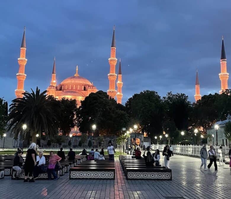 Blue Mosque Istanbul at Night