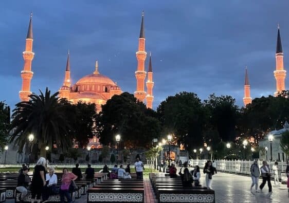Blue Mosque at NIght