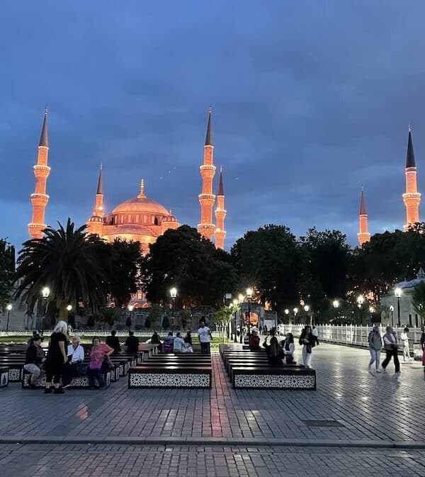 Blue Mosque at NIght