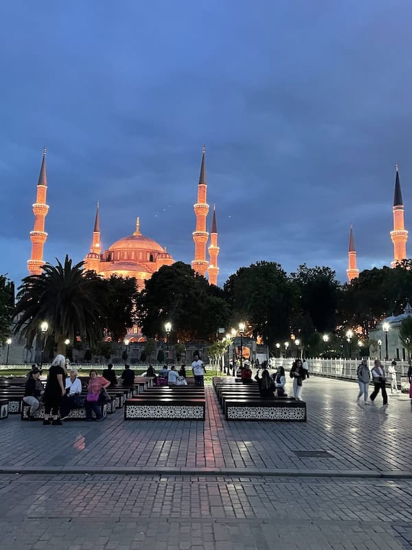 Blue Mosque at NIght