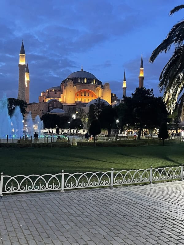 Hagia Sophia Night